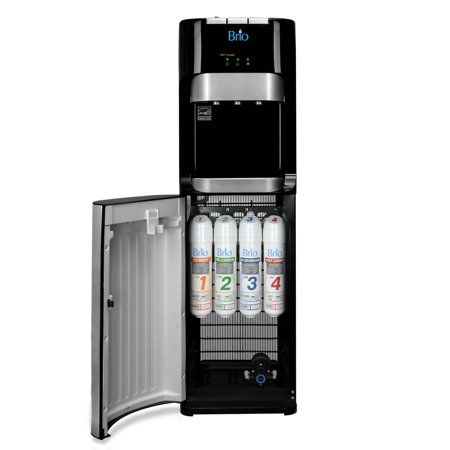 Photo 1 of Brio Commercial Grade Bottle less Ultra Safe Reverse Osmosis Drinking Water Filter, Water Cooler Dispenser, 3 Temperature Settings Hot, Cold and Room Water

