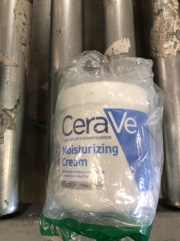 Photo 2 of CeraVe Moisturizing Cream | Body and Face Moisturizer for Dry Skin | Body Cream with Hyaluronic Acid and Ceramides | Normal | Fragrance Free | 19 Oz
