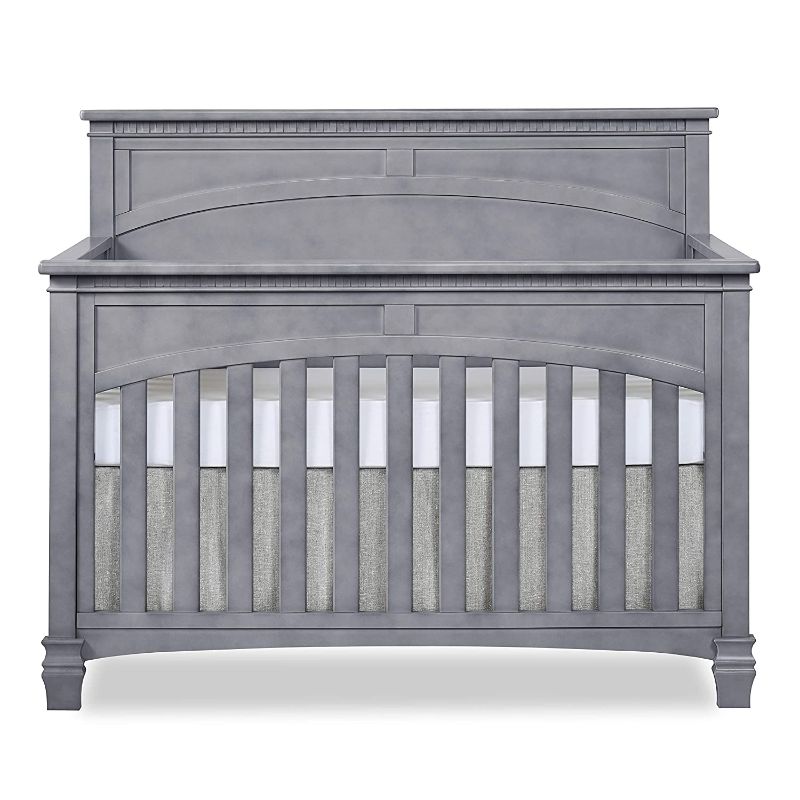 Photo 1 of Evolur Santa Fe 5-in-1 Convertible Crib, Storm Grey
