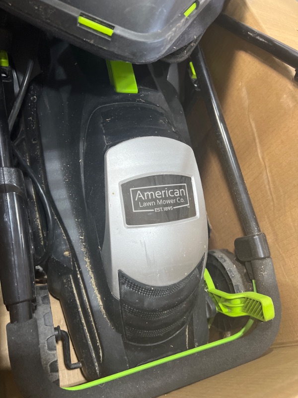 Photo 1 of 14 in. 11 Amp Corded Electric Walk Behind Push Mower