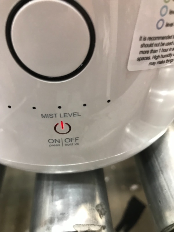 Photo 1 of Kealive Cool Mist Humidifier 5L, 45H Ultrasonic HU-X2S
