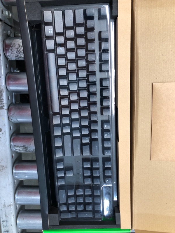 Photo 2 of ***PARTS ONLY*** Razer BlackWidow V3 Pro Mechanical Wireless Gaming Keyboard: Green Mechanical Switches - Tactile & Clicky - Chroma RGB Lighting - Doubleshot ABS Keycaps - Transparent Switch Housing - Bluetooth/2.4GHz
