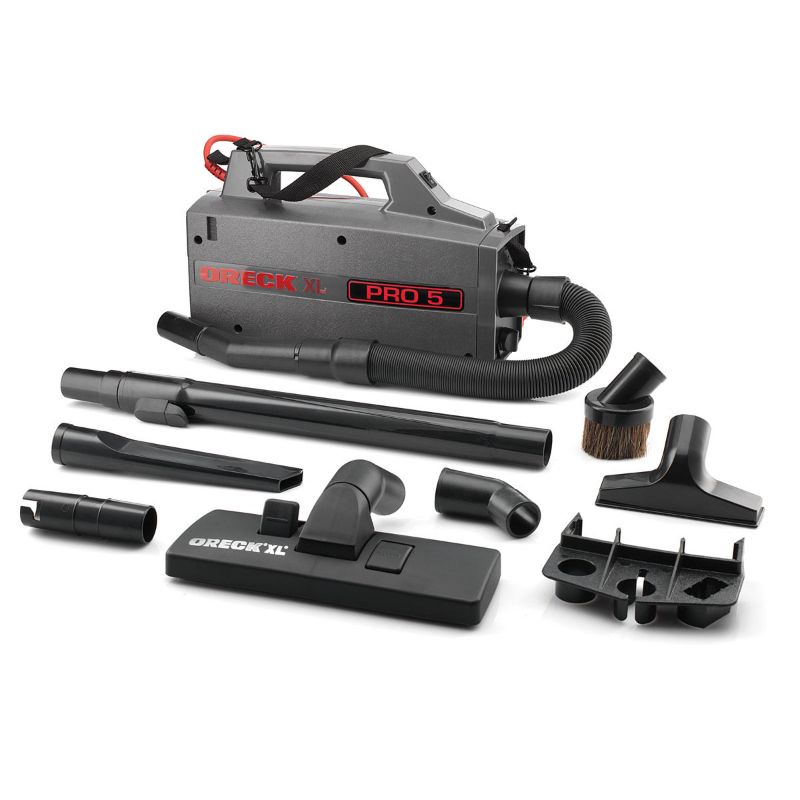 Photo 1 of Commercial XL Pro 5 Canister Vacuum, 120 V, Gray, 5 1/4 X 8 X 13 1/2
