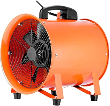 Photo 1 of VEVOR Utility Blower Fan, 12 Inches, 0.7HP 2295 CFM High Velocity Ventilator, Portable Ventilation Fan, Fume Extractor for Exhausting & Ventilating at Home, Job Site and Work Shop
