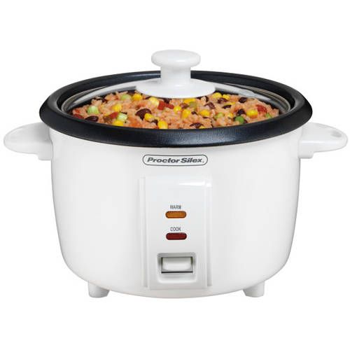 Photo 1 of Proctor Silex 37534NR White 8 Cups Rice Cooker
