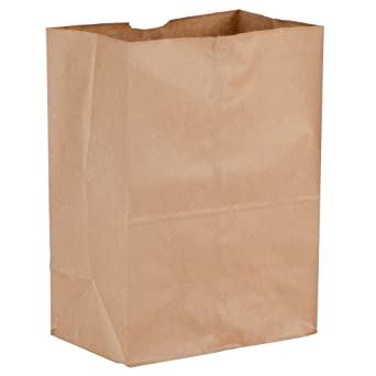 Photo 1 of 12 x 7 x 14 Brown Paper Grocery Bags/Case of 100
