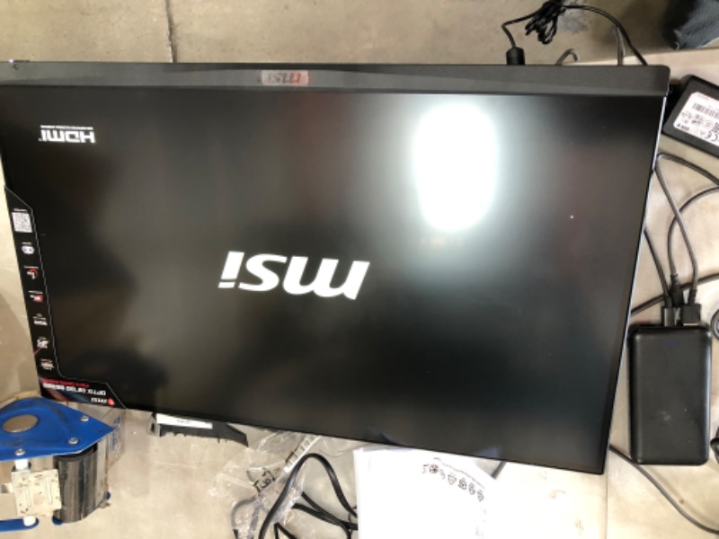 Photo 2 of MSI Optix G273QF 16:9 Aspect Ratio Anti-Glare Super Narrow Bezel 1ms 2560 x 1440 (QHD) 165Hz Refresh Rate Tilt Adjustment Nvidia G-Sync Compatible 27" Rapid IPS Gaming Monitor