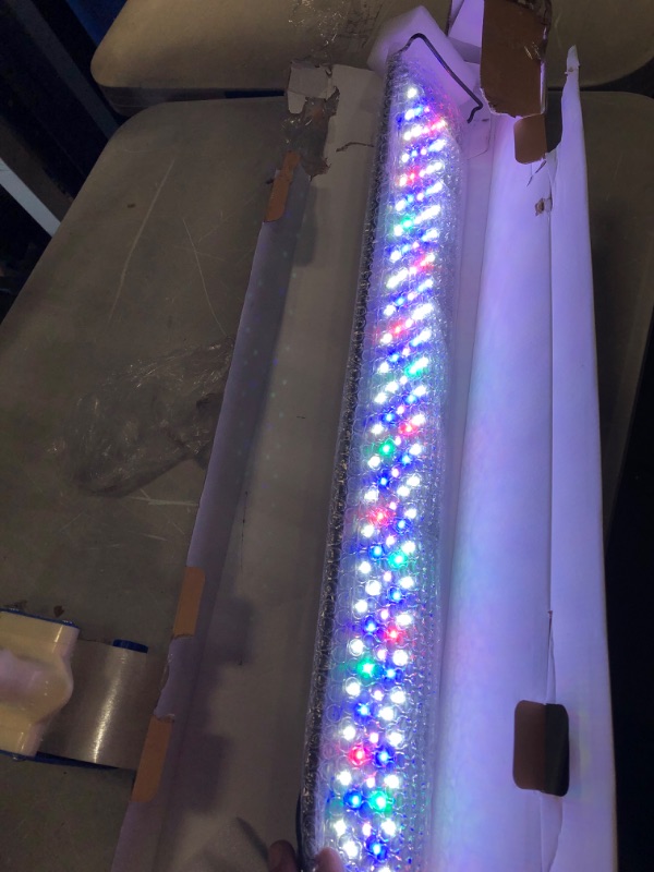 Photo 2 of hygger Advanced Full Spectrum LED Aquarium Light with 24/7 Lighting Cycle 6 Colors 5 Intensity Customize Fish Tank Light for 30-36 in Freshwater Planted Tank with Timer