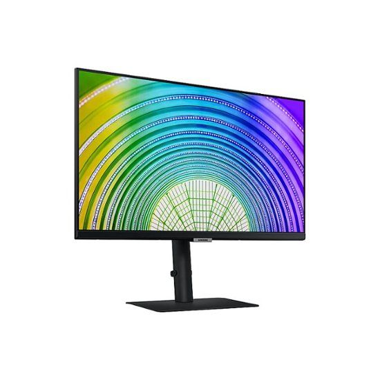 Photo 1 of Samsung - S60UA Series 24" QHD LED Monitor with HDR (HDMI, USB-C, USB) - Black