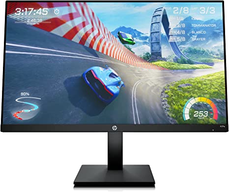 Photo 1 of HP 27-inch QHD Gaming with Tilt/Height Adjustment with AMD FreeSync Premium Technology (X27q, 2021 model)