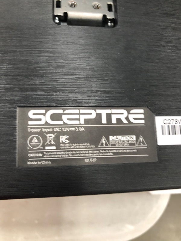 Photo 5 of Sceptre Curved 27" Gaming Monitor 75Hz HDMI x2 VGA 98% sRGB Build-in Speakers, Edge-Less Machine Black (RN Series)