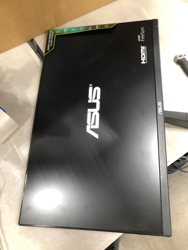 Photo 2 of ASUS 23.8” 1080P Gaming Monitor (VZ249QG1R) - Full HD, IPS, 75Hz, 1ms, Extreme Low Motion Blur, Speakers, FreeSync, Eye Care, VESA Mountable, Ultra-Slim, DisplayPort, HDMI, Tilt