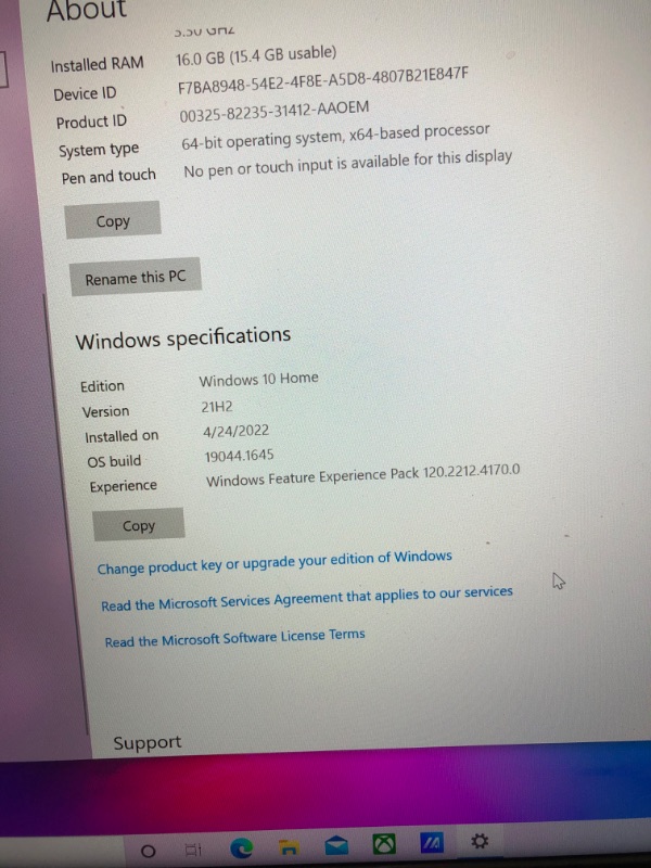 Photo 10 of ASUS ROG Strix G17 (2021) Gaming Laptop, 17.3” 300Hz IPS Type WQHD Display, NVIDIA GeForce RTX 3070, AMD Ryzen 9 5900HX Processor, 16GB DDR4, 1TB PCIe SSD, RGB Keyboard, Windows 10, G713QR-ES96Q