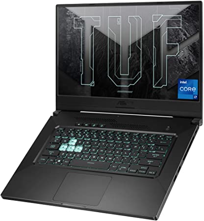 Photo 1 of ASUS TUF Dash 15 (2021) Ultra Slim Gaming Laptop, 15.6” 144Hz FHD, GeForce RTX 3050 Ti, Intel Core i7-11370H, 8GB DDR4, 512GB PCIe NVMe SSD, Wi-Fi 6, Windows 10, Eclipse Grey Color, TUF516PE-AB73