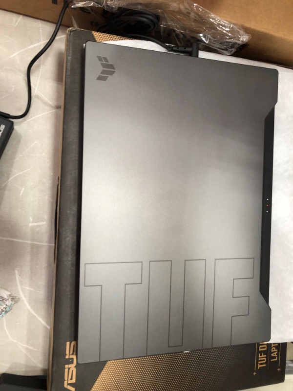 Photo 3 of ASUS TUF Dash 15 (2021) Ultra Slim Gaming Laptop, 15.6” 144Hz FHD, GeForce RTX 3050 Ti, Intel Core i7-11370H, 8GB DDR4, 512GB PCIe NVMe SSD, Wi-Fi 6, Windows 10, Eclipse Grey Color, TUF516PE-AB73