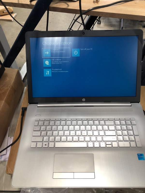 Photo 2 of HP 17-cn 17.3-inch Full HD IPS Intel 11th Gen Core i5-1135G7 12GB RAM 512GB SSD Win 10 Laptop