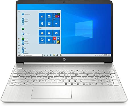 Photo 1 of HP Laptop 15-dy1059ms 15.6" Full HD Touch Screen Intel Core i5-1035G1 12GB Memory 256GB SSD Windows 10 Silver