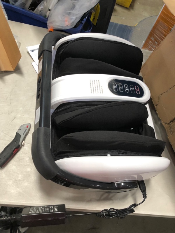 Photo 2 of Cloud Massage Shiatsu Foot Massager Machine - Increases Blood Flow Circulation, Deep Kneading, with Heat Therapy -Deep Tissue, Plantar Fasciitis, Diabetics