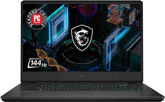 Photo 1 of MSI GP66 Leopard Gaming Laptop: 15.6" 144Hz FHD 1080p Display, Intel Core i7-10750H, NVIDIA GeForce RTX 3070, 16GB, 512GB SSD, Win10, Black (10UG-430)