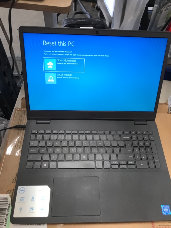 Photo 2 of Dell Inspiron 15 3502 Intel(R) Celeron(R) Processor N4020 Processor 128GB Solid State Drive 4GB, 1x4GB, DDR4 15.6-inch HD (1366 x 768) Anti-Glare LED-Backlit Non-Touch Narrow Border