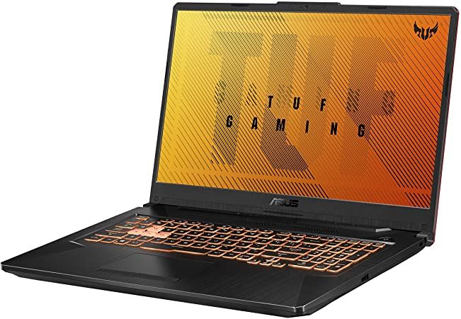 Photo 1 of ASUS TUF Gaming F17 Gaming Laptop, 17.3” 144Hz FHD IPS-Type Display, Intel Core i5-10300H, GeForce GTX 1650 Ti, 8GB DDR4, 512GB PCIe SSD, RGB Keyboard, Windows 10, Bonfire Black, FX706LI-ES53