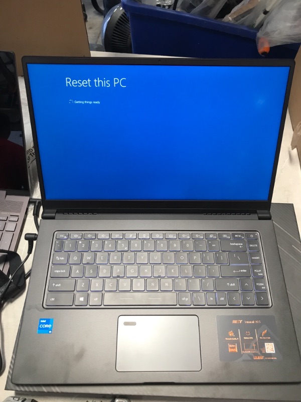 Photo 2 of MSI Summit B15 A11M-058 15.6" Ultrabook - Intel Core i5-1135G7 0.9GHz - 8GB RAM - 512GB SSD - 1920 x 1080 - Intel Iris Xe Graphics - Windows 10 Pro - Ink Black