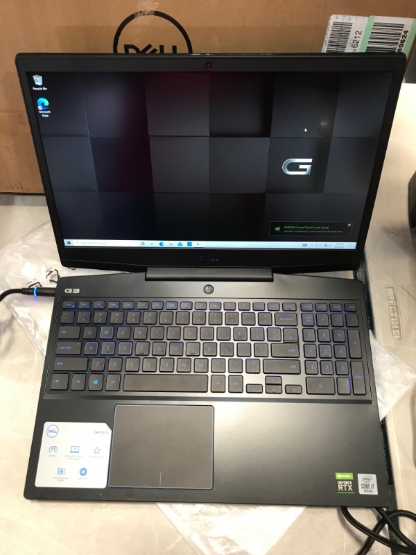 Photo 2 of Dell Gaming G3 15 3500, 15.6 inch FHD Non-Touch Laptop - Intel Core i7-10750H, 16GB DDR4 RAM, 512GB SSD, NVIDIA GeForce RTX 2060 6GB GDDR6, Windows 10 Home - Black