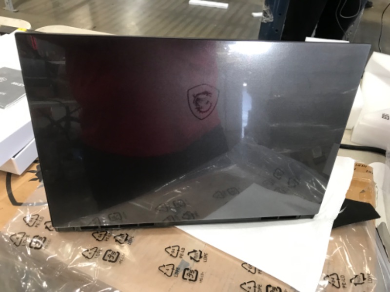 Photo 3 of MSI Creator 15 Professional Laptop: 15.6" UHD OLED 4K DCI-P3 100% Display, Intel Core i7-11800H, NVIDIA GeForce RTX 3080, 16GB RAM, 1TB NVME SSD, Thunderbolt 4, Win10 PRO, Black (A11UH-492)
