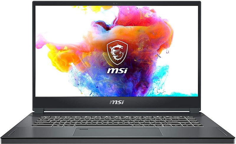 Photo 1 of MSI Creator 15 Professional Laptop: 15.6" 4K UHD Ultra-Thin Bezel Display, Intel Core i7-10875H, GeForce RTX 2070 Super, 32GB RAM, 1TB NVMe SSD, Thunderbolt 3, 100% Adobe RGB, Win10 PRO (A10SFS-287)
