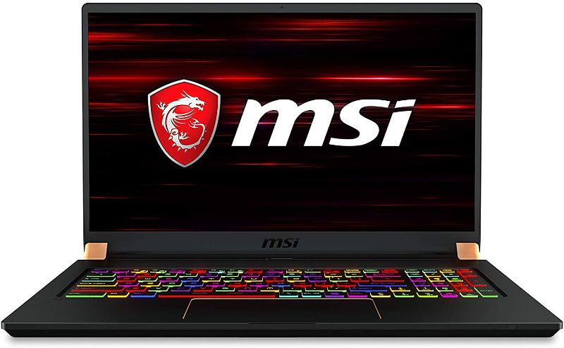 Photo 1 of MSI GS75 Stealth Gaming Laptop: 17.3" 240Hz Display, Intel Core i7-10875H, NVIDIA GeForce RTX 2060, 16GB RAM, 512GB NVMe SSD, Win10 Pro, Black (10SE-620)
