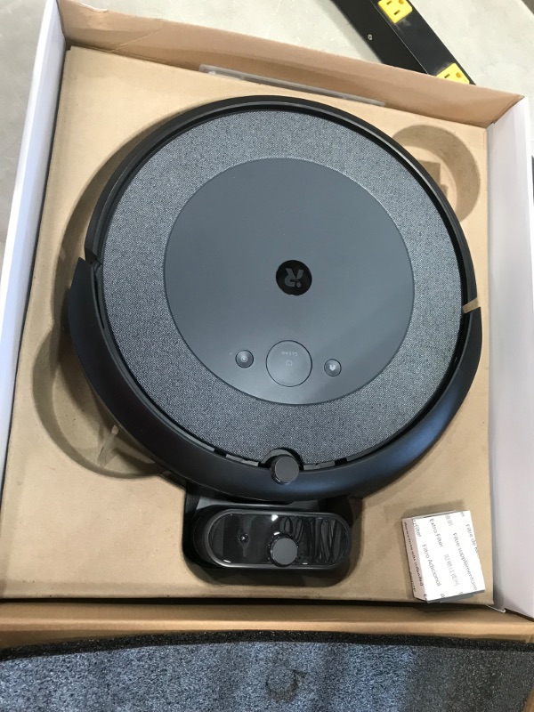 Photo 5 of **PARTS ONLY**
iRobot Roomba i3 EVO (3150) Wi-Fi Connected Robot Vacuum – Now Clean by Room with Smart Mapping Works with Alexa Ideal for Pet Hair Carpets & Hard Floors, Roomba i3
