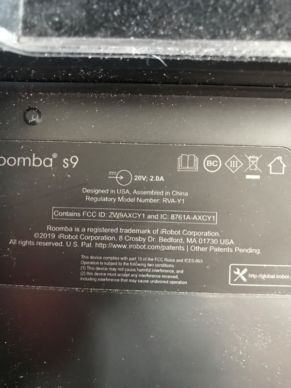 Photo 1 of *DOES NOT WORK PROPERLY* iRobot Roomba s9+ (s955020) Robot Vacuum Bundle with Automatic Dirt Disposal- Wi-Fi Connected, Smart Mapping, Ideal for Pet Hair (+1 Extra Edge-Sweeping Brush, 1 Extra Filter)
