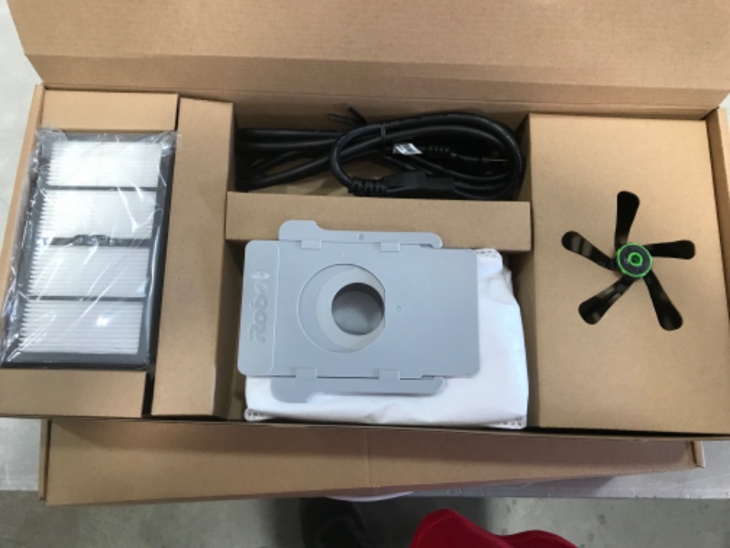 Photo 1 of *DOES NOT WORK PROPERLY* iRobot Roomba s9+ (s955020) Robot Vacuum Bundle with Automatic Dirt Disposal- Wi-Fi Connected, Smart Mapping, Ideal for Pet Hair (+1 Extra Edge-Sweeping Brush, 1 Extra Filter)
