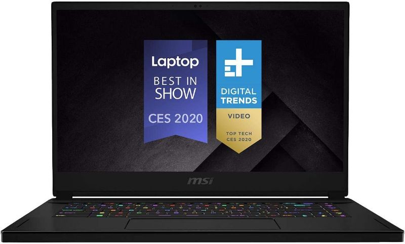 Photo 1 of MSI GS66 Stealth 10SFS-440 Gaming and Entertainment Laptop (Intel i7-10875H 8-Core, 32GB RAM, 2x1TB PCIe SSD RAID 1 (1TB), NVIDIA RTX 2070 Super Max-Q, 15.6" Full HD (1920x1080), Win 10 Pro) with Hub
