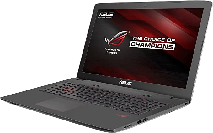 Photo 1 of ASUS ROG GL752VW-DH71 17.3-inch Gaming Laptop (Intel i7 2.6GHz, 16GB DDR4 RAM, 1TB HDD, GTX960M 2GB Graphic Card, Windows 10),Metallic
