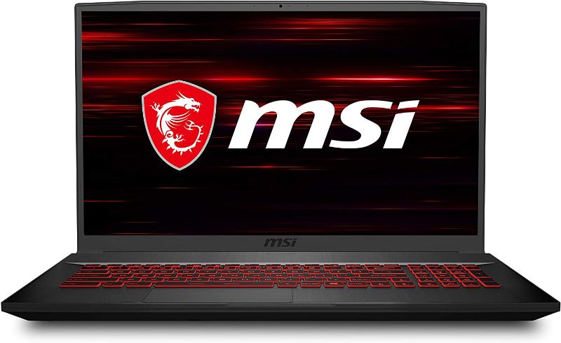 Photo 1 of MSI GF75 Thin 10SDR-256 17.3" FHD Gaming Laptop Intel Core i7-10750H GTX1660Ti 8GB 1TB HDD Win 10
