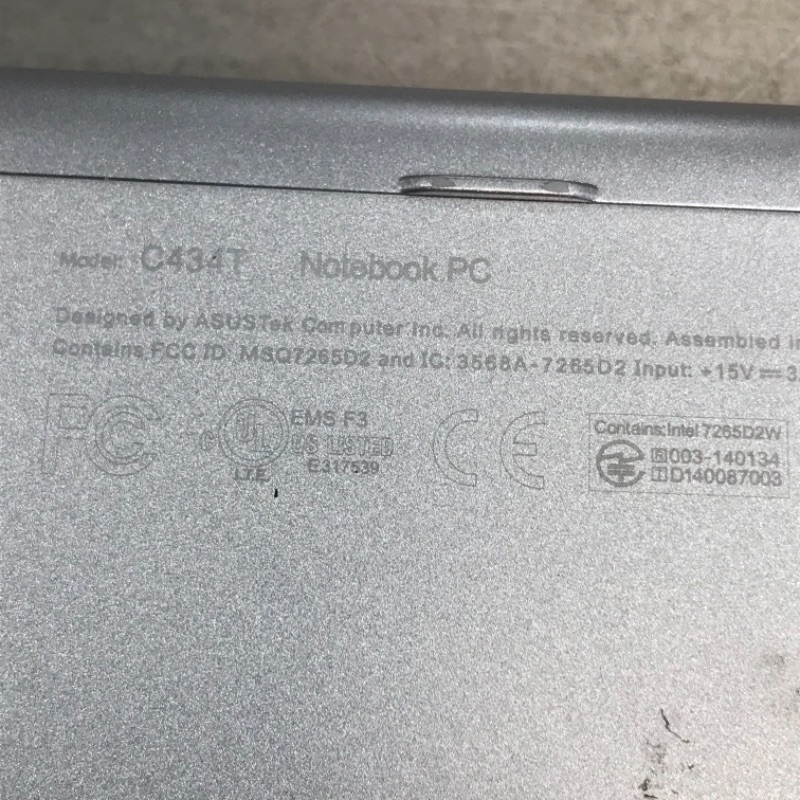 Photo 5 of ASUS Chromebook Flip C434TA-DSM4T 2-in-1 Laptop 14" Touchscreen Full HD 4-Way NanoEdge, Intel Core m3-8100Y Processor, 4GB RAM, 64GB eMMC Storage, Chrome OS (Renewed)
