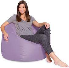 Photo 1 of (DIRTY) Posh Beanbags Bean Bag Chair, X-Large-48in, Heather Lavender
