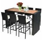 Photo 1 of (INCOMPLETE; NOT FUNCTIONAL; BOX4OF4; REQUIRES BOX1,2,3 FOR COMLETION) rattan 7 piece dining set