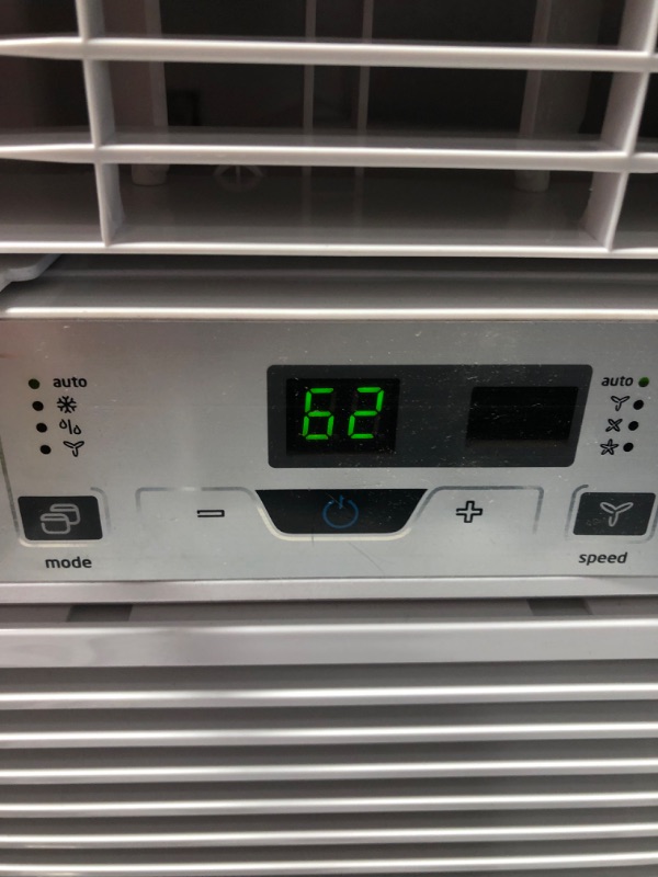 Photo 1 of (NON FUNCTIONAL COOLING; DENTED; DAMAGED FRONT PANEL) Midea 10,000 BTU EasyCool Window Air Conditioner, Dehumidifier and Fan - Cool, Circulate and Dehumidify up to 450 Sq. Ft., Reusable Filter, Remote Control
