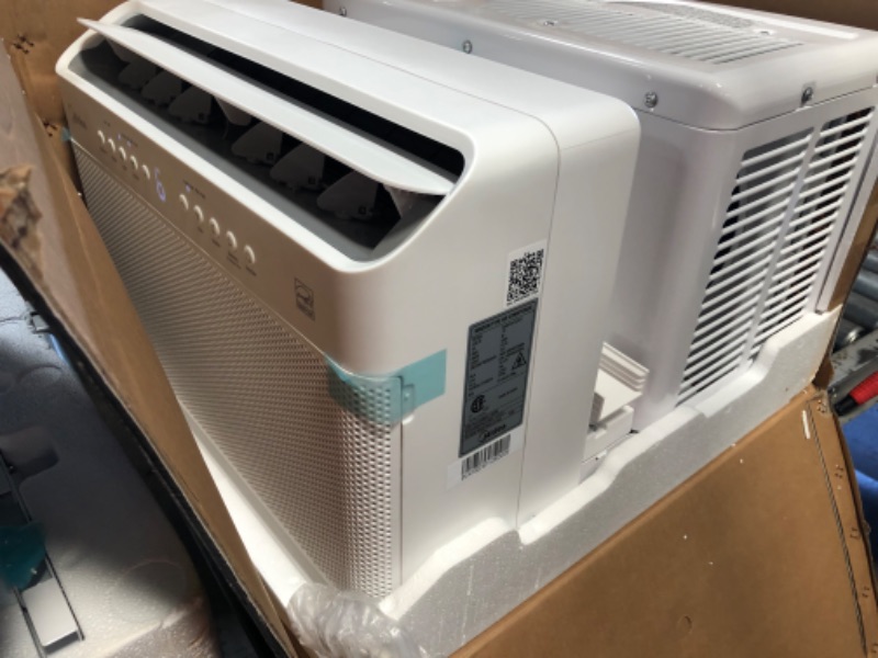 Photo 4 of (DENTED) Midea U Inverter Window Air Conditioner 12,000btu, U-Shaped AC with Open Window Flexibility, Robust Installation,Extreme Quiet, 35% Energy Saving, SMA