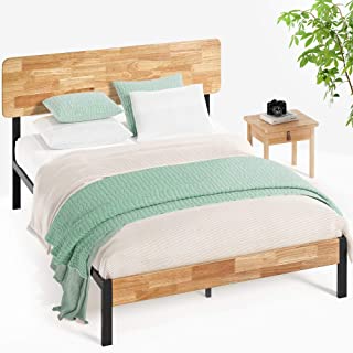 Photo 1 of (MISSING COMPONENTS/HARDWARE) ZINUS Olivia Metal and Wood Platform Bed Frame / No Box Spring Needed / Wood Slat Support / Easy Assembly, Twin