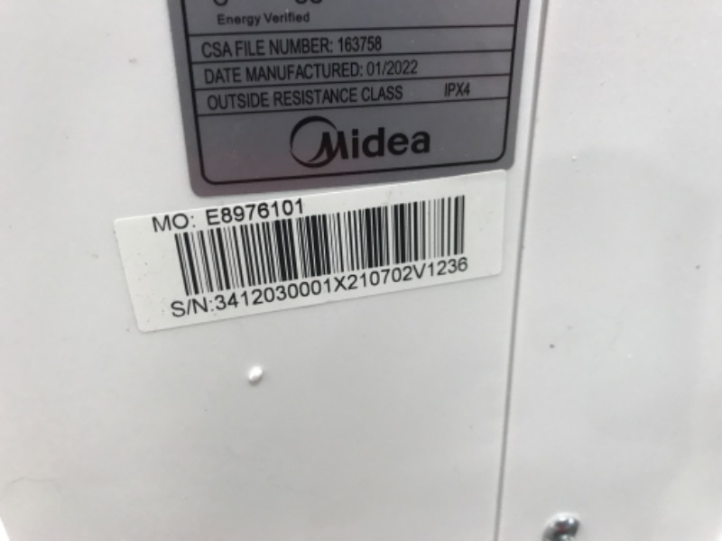 Photo 2 of (MISSING ATTACHMENTS; DENTED; INOPERABLE VENT; DAMAGED FRONT PANEL) Midea U Inverter Window Air Conditioner 12,000btu, U-Shaped AC with Open Window Flexibility, Robust Installation,Extreme Quiet, 35% Energy Saving, SMA