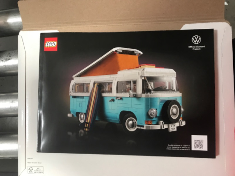 Photo 2 of (MISSING SETS) LEGO Volkswagen T2 Camper Van 10279 Building Kit; Build a Displayable Model Version of The Classic Camper Van (2,207 Pieces)