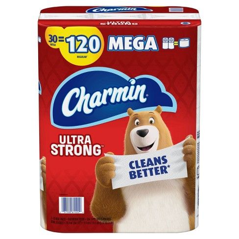 Photo 1 of (MCharmin Ultra Strong Toilet Paper, 30 Mega Rolls
