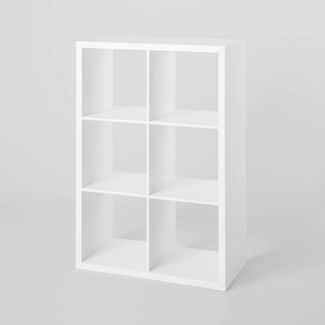 Photo 1 of (DAMAGED CORNERS) 6 Cube Organizer - Brightroom™, White
