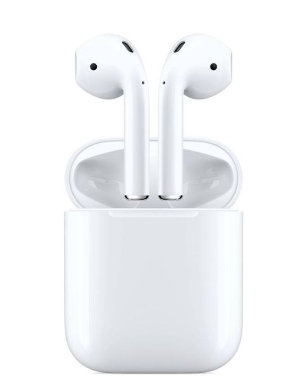 Photo 1 of Apple AirPods True Wireless Bluetooth Headphones (2nd Generation) with Charging Case

