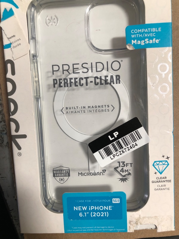 Photo 2 of Speck Apple iPhone 13 Presidio Perfect Clear Case with MagSafe

