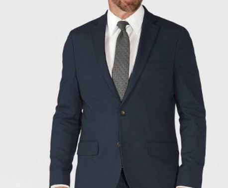Photo 1 of Haggar H26" Men's Tailored Fit Premium Stretch Suit Jacket-

