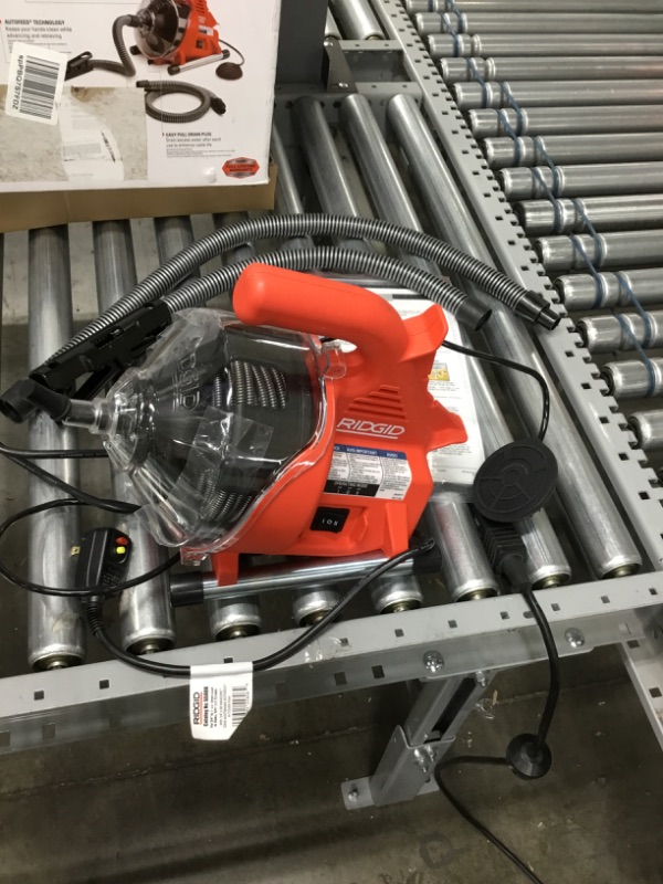 Photo 2 of RIDGID PowerClear 120-Volt Drain Cleaning Machine Kit for Tubs, Showers, and Sinks
